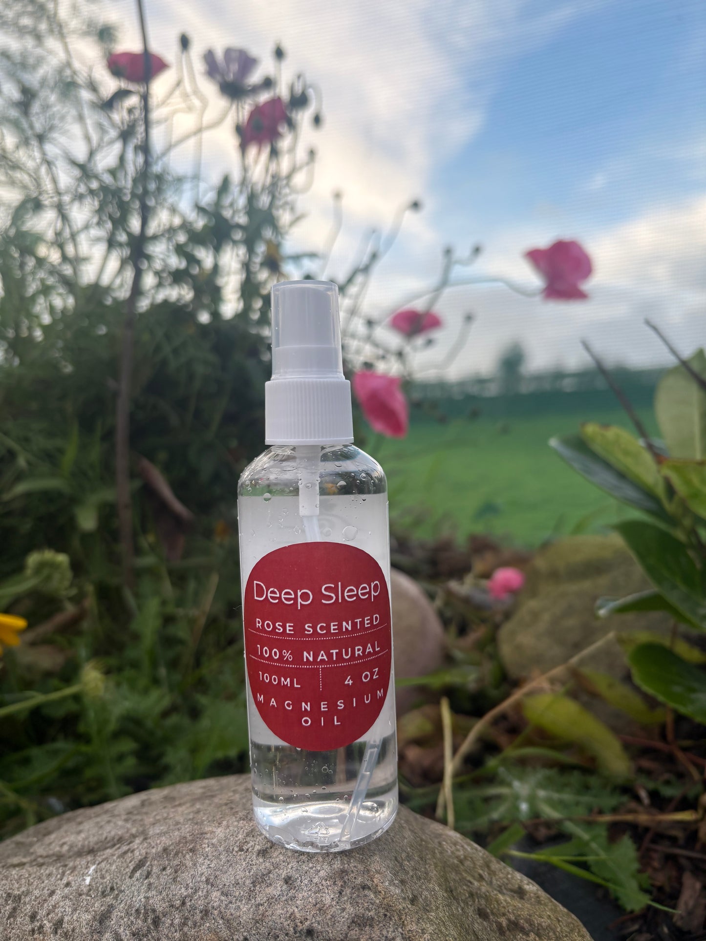 🌹 Rose Scented Magnesium Oil – All Natural & Handcrafted in Donegal