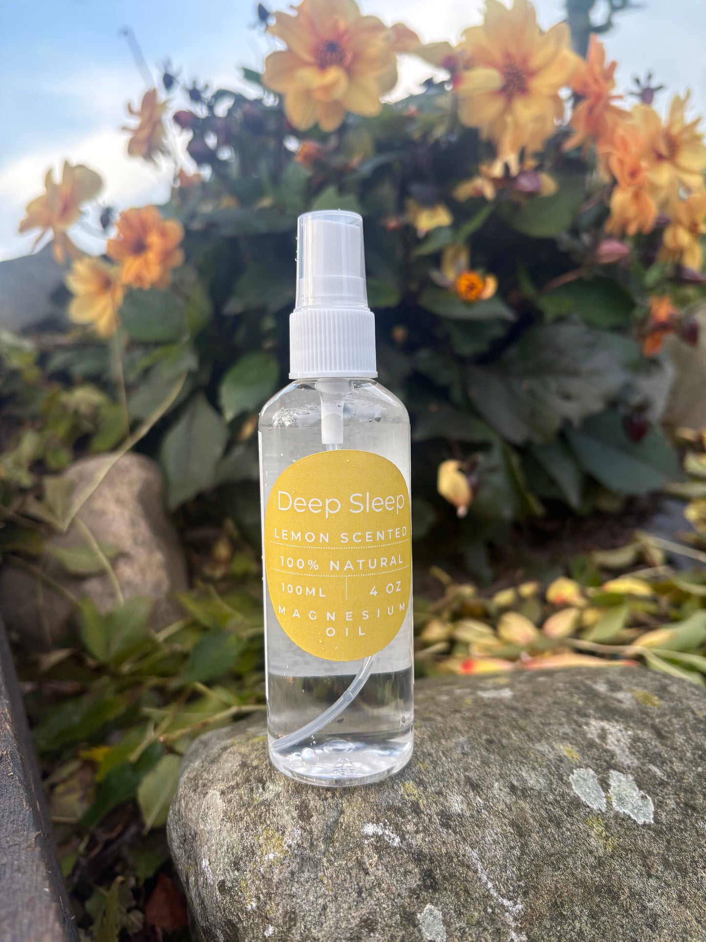 🍋 Lemon Scented Magnesium Oil – All Natural & Handcrafted in Donegal
